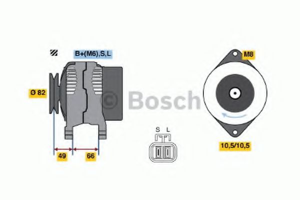 BOSCH 0 986 045 531