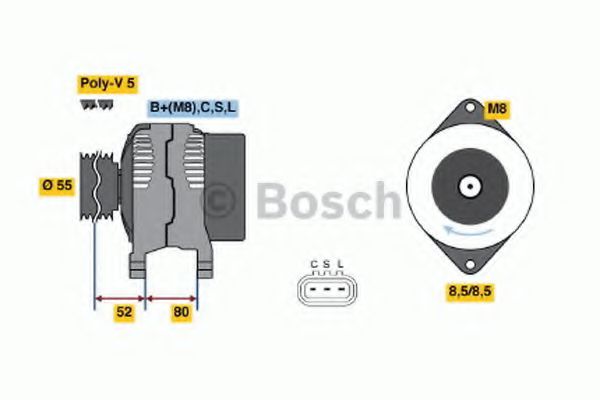 BOSCH 0 986 045 741