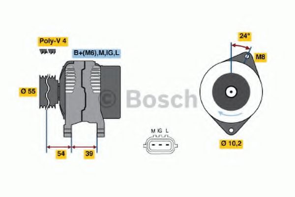 BOSCH 0 986 045 851