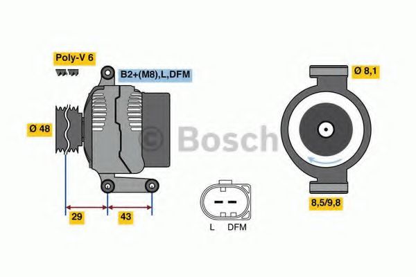 BOSCH 0 986 048 750