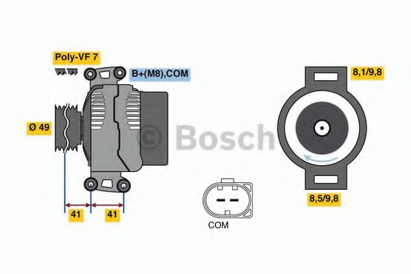 BOSCH 0 986 048 840