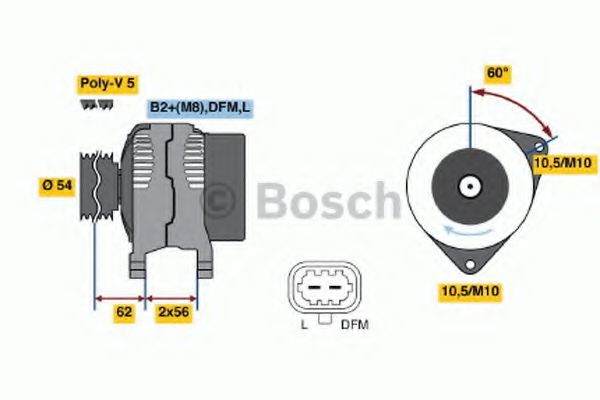 BOSCH 0 986 049 020