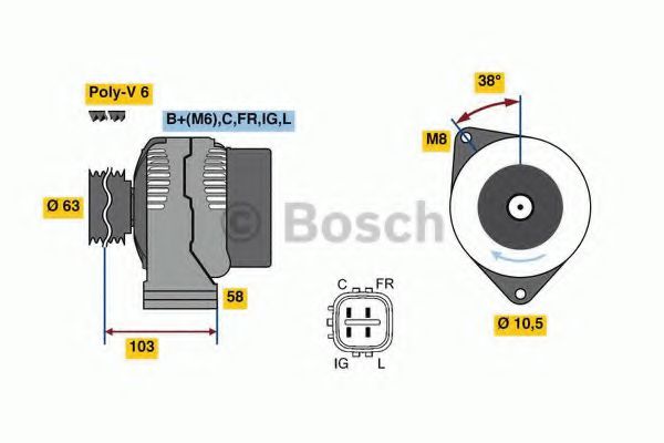 BOSCH 0 986 080 240
