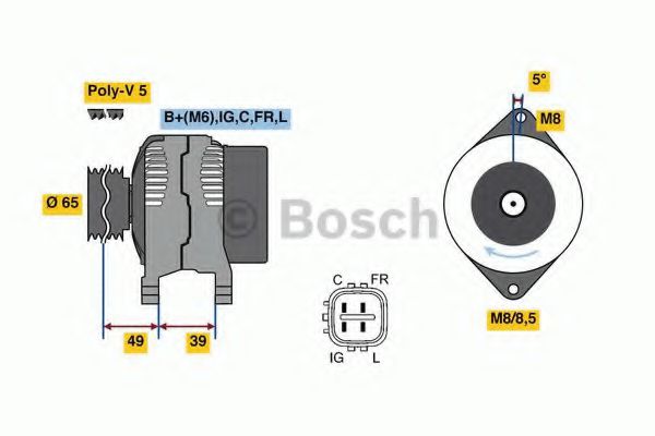 BOSCH 0 986 080 570