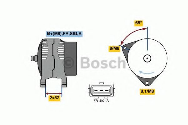 BOSCH 0 986 081 140