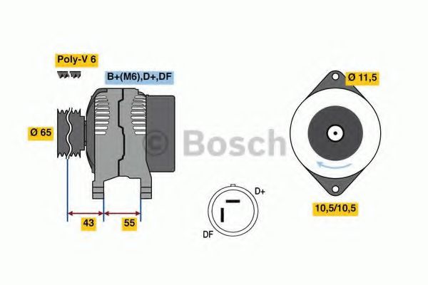 BOSCH 0 986 081 280