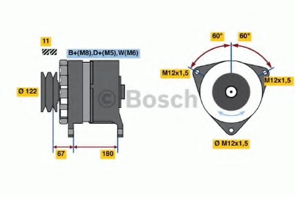 BOSCH 9 120 456 044