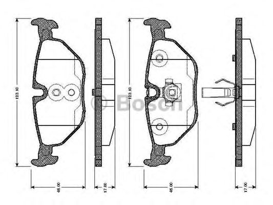 BOSCH 0 986 TB2 147