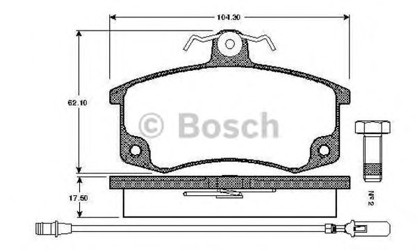 BOSCH 0 986 TB2 567
