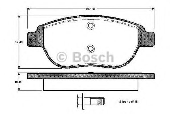 BOSCH 0 986 TB3 057