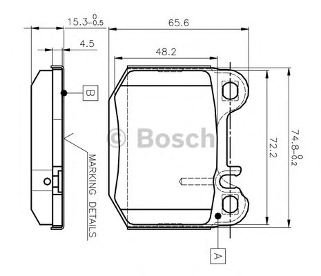 BOSCH 0 986 TB2 053