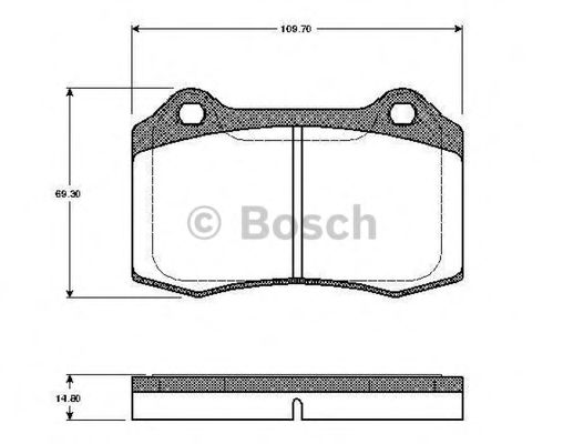 BOSCH 0 986 TB2 244