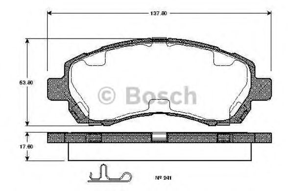 BOSCH 0 986 TB2 320