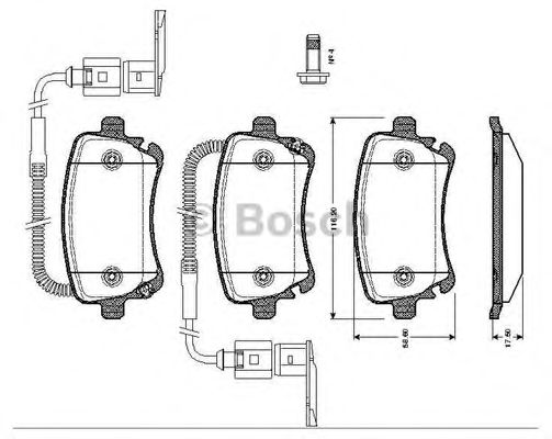 BOSCH 0 986 TB2 425