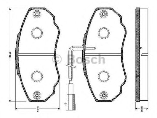 BOSCH 0 986 TB2 432