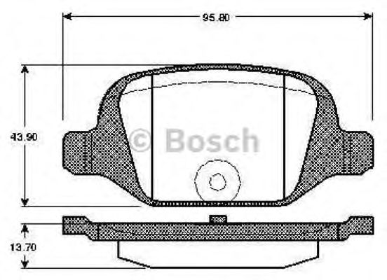 BOSCH 0 986 TB2 796