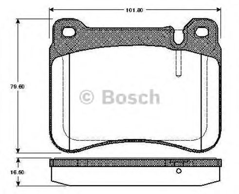BOSCH 0 986 TB2 972