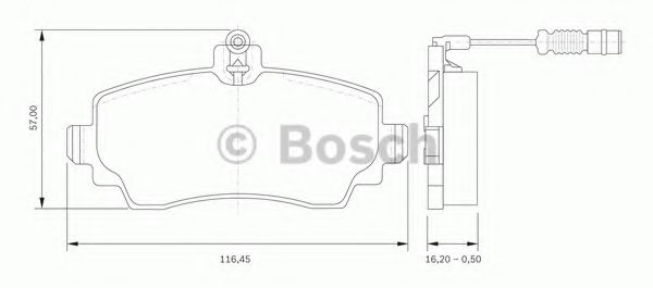 BOSCH 0 986 BB0 117