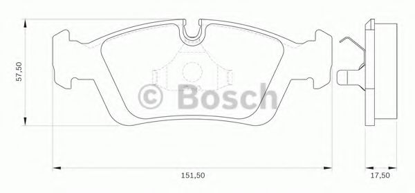 BOSCH 0 986 BB0 148