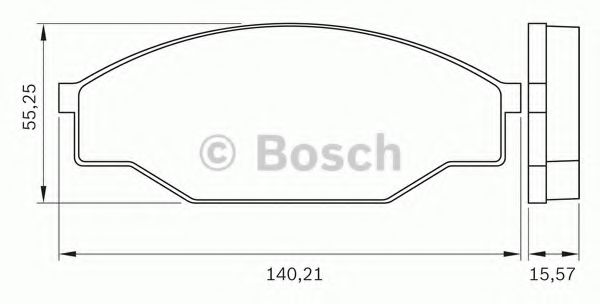 BOSCH 0 986 BB0 158