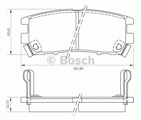 BOSCH 0 986 BB0 164