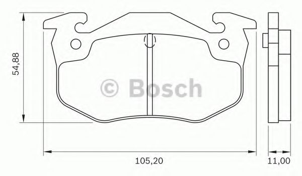 BOSCH 0 986 BB0 165