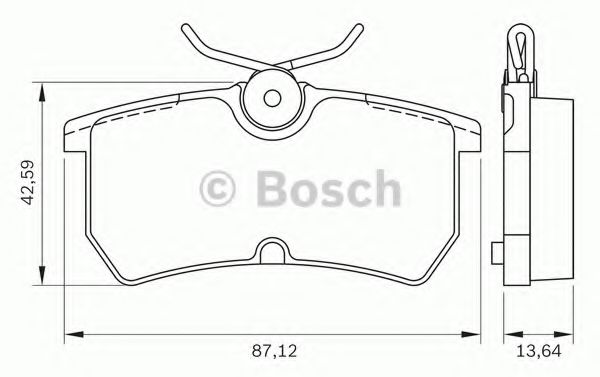 BOSCH 0 986 BB0 169