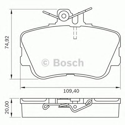 BOSCH 0 986 BB0 176