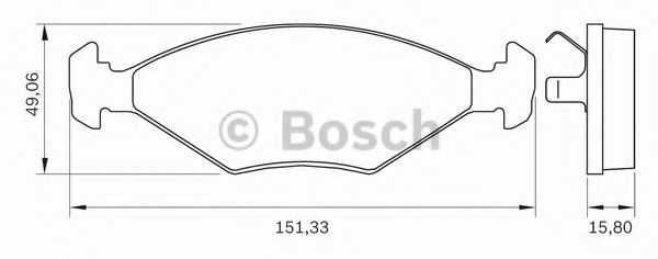 BOSCH 0 986 BB0 263