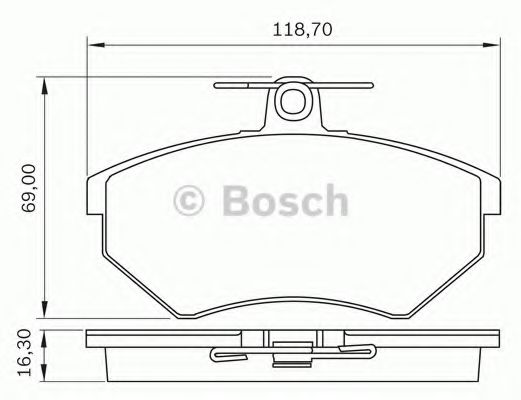 BOSCH 0 986 BB0 289