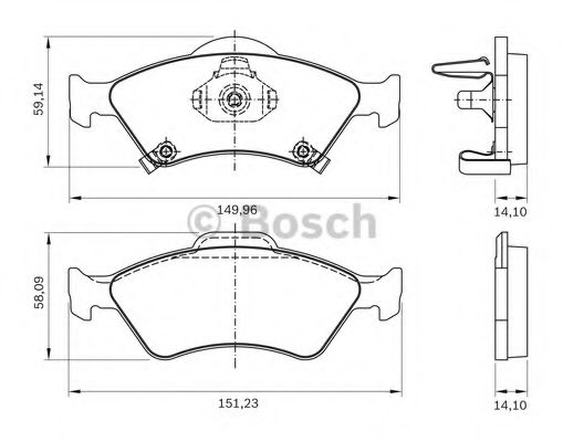 BOSCH 0 986 BB0 317