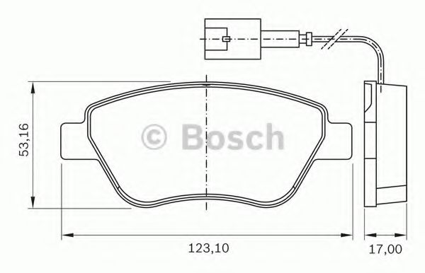 BOSCH 0 986 BB0 516