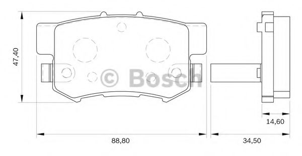 BOSCH 0 986 BB0 560