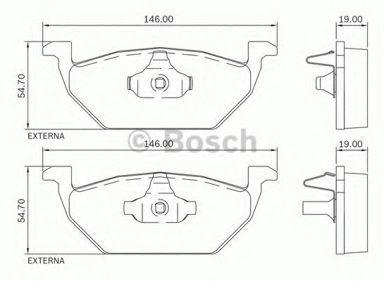 BOSCH 0 986 BB0 714