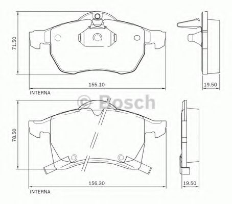 BOSCH 0 986 BB0 716