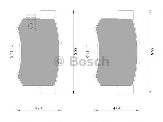 BOSCH 0 986 AB2 206
