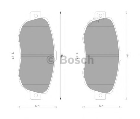 BOSCH 0 986 AB2 256