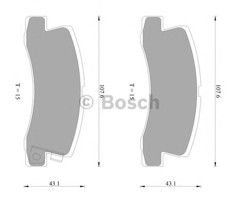 BOSCH 0 986 AB2 258