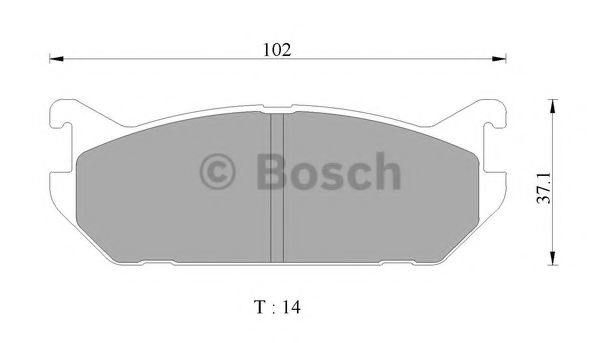 BOSCH 0 986 AB2 480