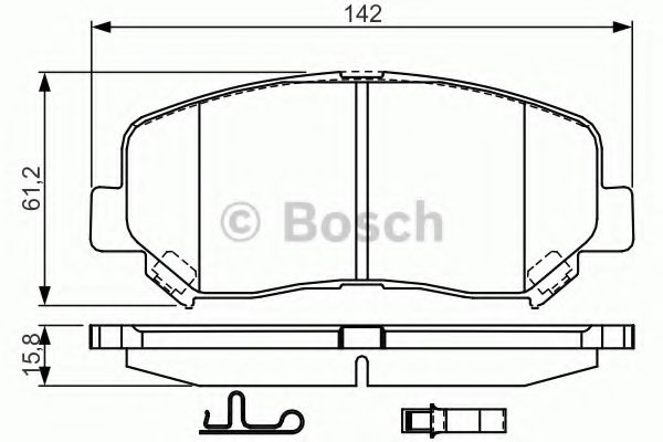 BOSCH 0 986 TB3 222