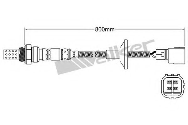 250-24839 WALKER PRODUCTS Лямбда-зонд