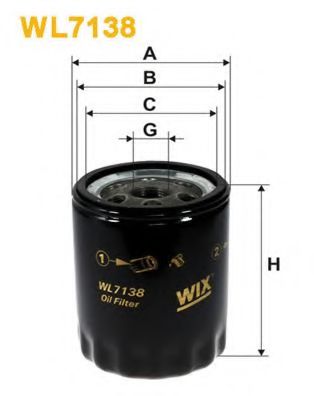 WIX FILTERS WL7138