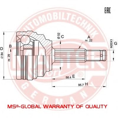 MASTER-SPORT 354900-SET-MS