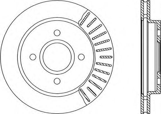 OPEN PARTS BDR1185.20