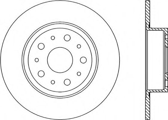 OPEN PARTS BDR1234.10