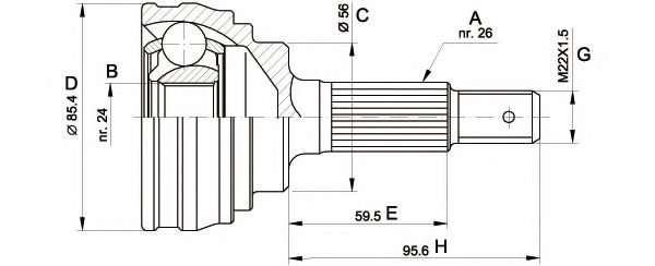 OPEN PARTS CVJ5067.10