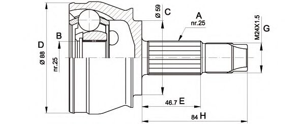 OPEN PARTS CVJ5239.10
