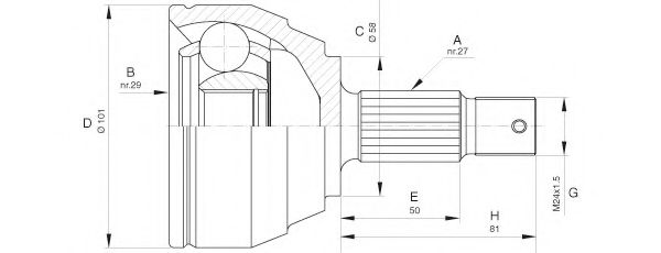 OPEN PARTS CVJ5639.10
