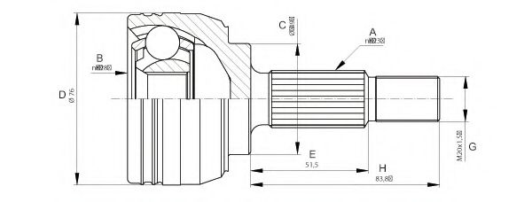 OPEN PARTS CVJ5662.10