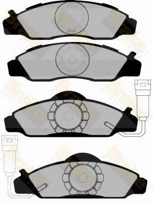 Brake ENGINEERING PA1158